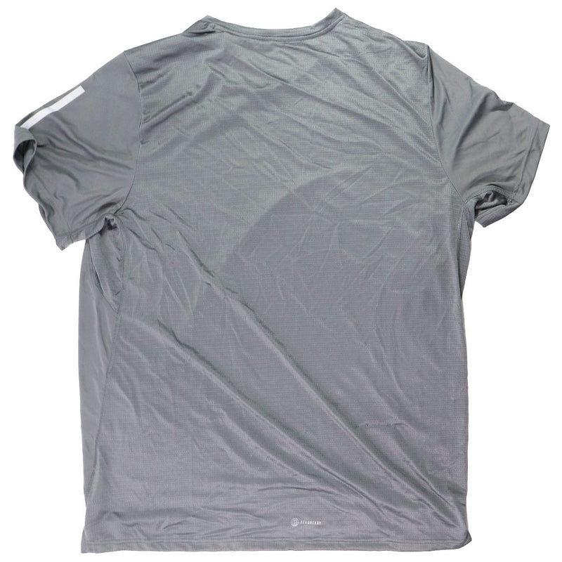 Adidas Mens - Own The Run Tee - Grey Four/Reflective Silver (X-Large) HB7430 - Adidas - Simple Cell Shop, Free shipping from Maryland!