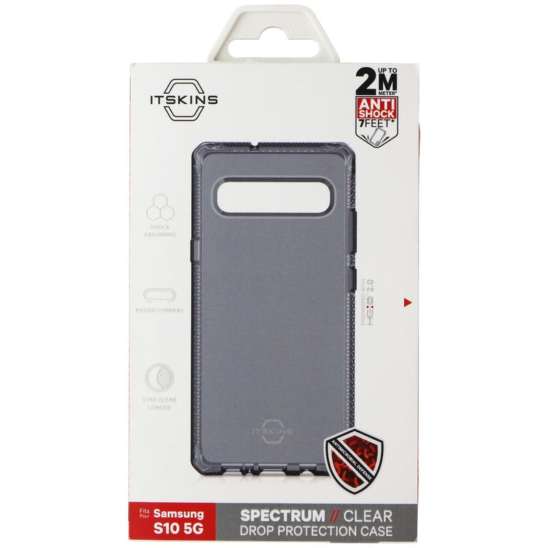 ITSKINS Spectrum Clear Protective Phone Case for Samsung Galaxy S10 5G - Black - ITSKINS - Simple Cell Shop, Free shipping from Maryland!