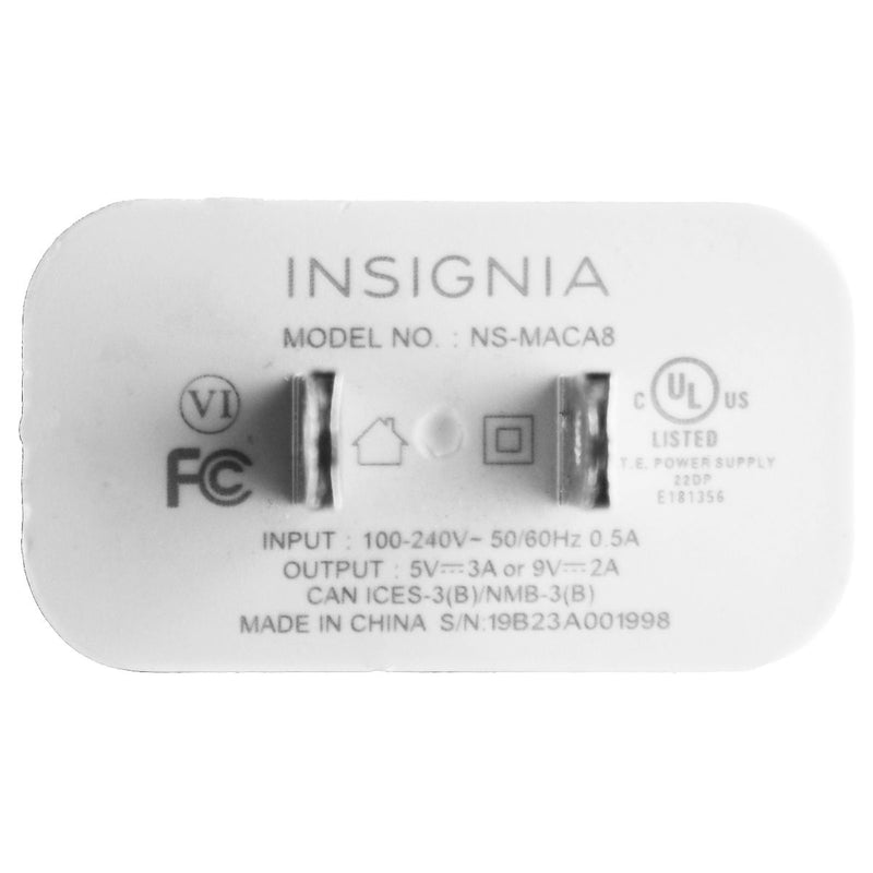 Insignia (18W) USB-C Wall Charger (NS-MACA8) - White - Insignia - Simple Cell Shop, Free shipping from Maryland!