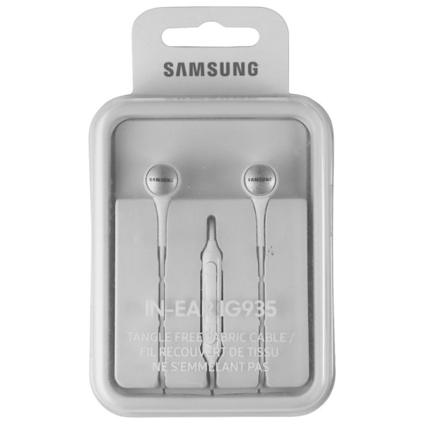 Samsung IG935 Wired 3.5mm In-Ear Tangle Free Cable Headphones - White - Samsung - Simple Cell Shop, Free shipping from Maryland!