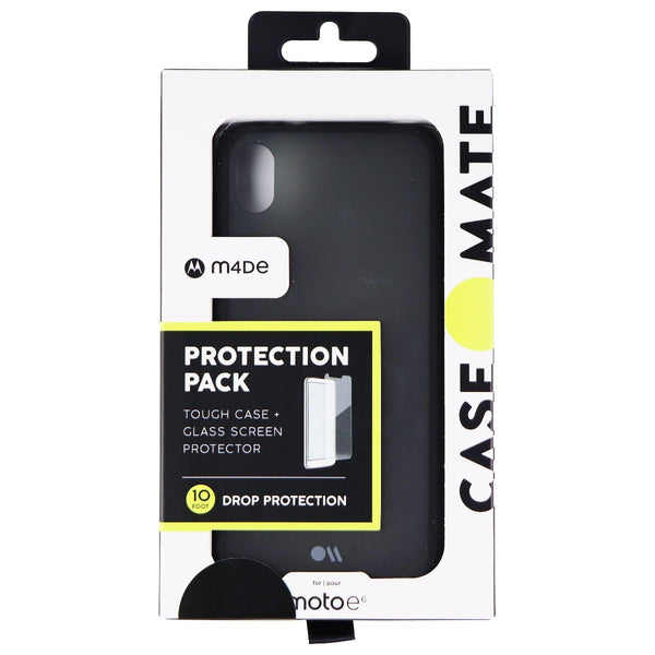 Case-Mate Tough Case + Glass Screen for Motorola Moto E6 - Black Tinted - Case-Mate - Simple Cell Shop, Free shipping from Maryland!