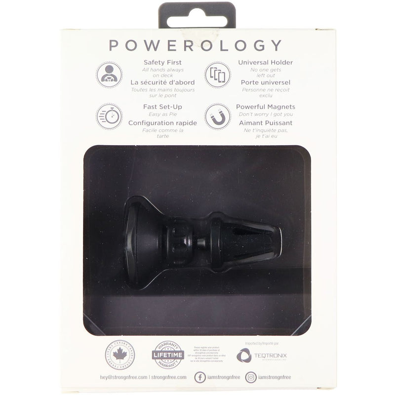 Powerology Vent Magnet Mount with 360 Degree Rotation - Black - Powerology - Simple Cell Shop, Free shipping from Maryland!