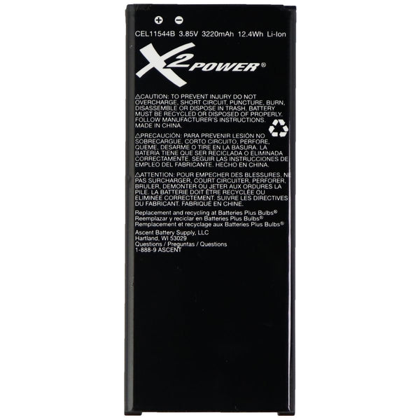 X2 Power Rechargeable (3.85V) Li-Ion Battery 3220mAh for Galaxy Note4 (CEL11544) - X2 Power - Simple Cell Shop, Free shipping from Maryland!