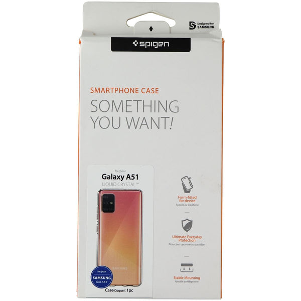 Spigen Liquid Crystal Series Case for Samsung Galaxy A51 - Crystal Clear - Spigen - Simple Cell Shop, Free shipping from Maryland!