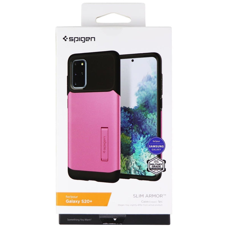 Spigen Slim Armor Case for Samsung Galaxy (S20+) - Rusty Pink/Black - Spigen - Simple Cell Shop, Free shipping from Maryland!