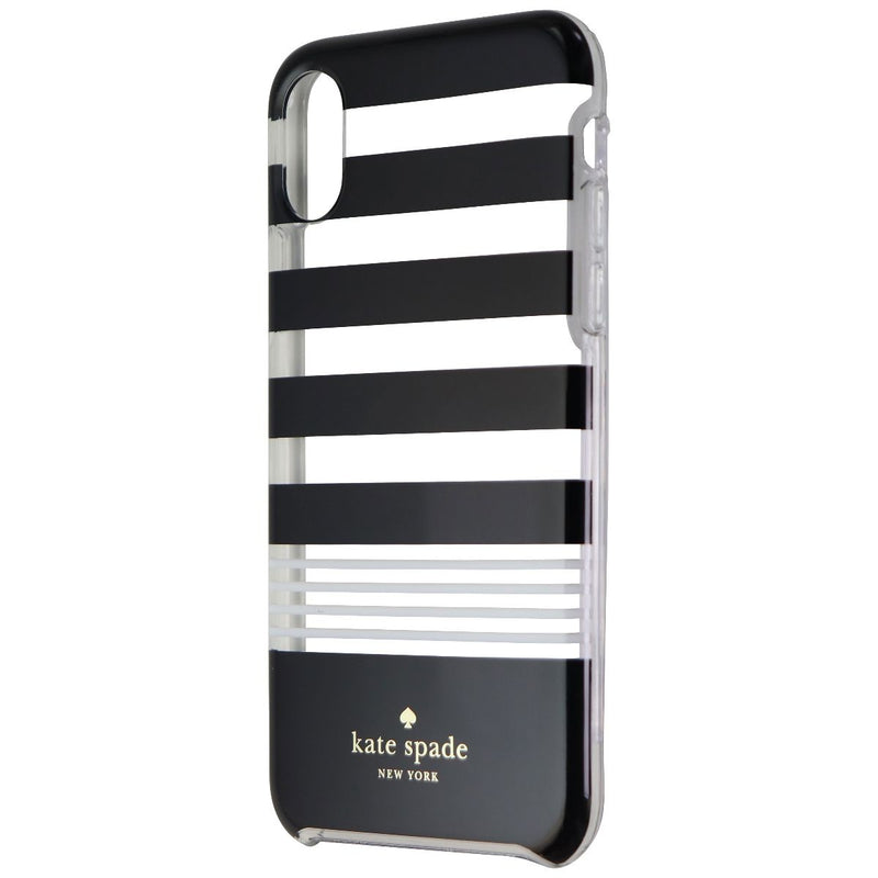 Kate Spade Protective Hardshell Case for iPhone X - Black/White Multi Stripe - Kate Spade - Simple Cell Shop, Free shipping from Maryland!