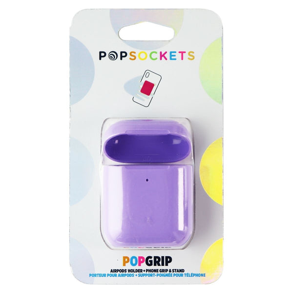 PopSockets PopGrip Series Airpods Holder + Phone Grip/Stand - Iris Purple - PopSockets - Simple Cell Shop, Free shipping from Maryland!