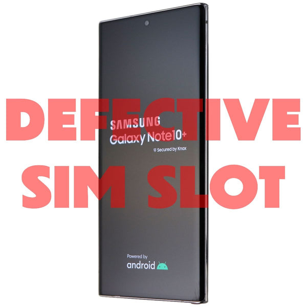 Samsung Galaxy Note10+ (6.8) SM-N975U (Wi-Fi Only) - 256GB / Aura Glow - BAD SIM - Samsung - Simple Cell Shop, Free shipping from Maryland!