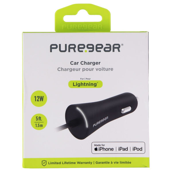 PureGear Car Charger for Apple Devices (5Ft.) - Black - PureGear - Simple Cell Shop, Free shipping from Maryland!