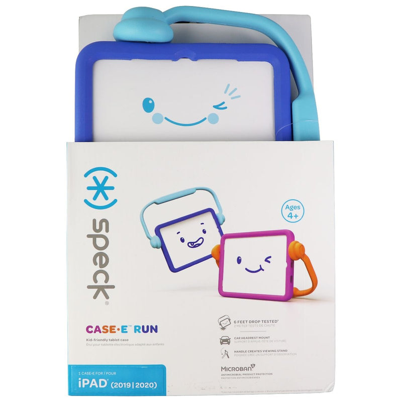 Speck Case-E Run Case for iPad (10.2) 9th/8th/7th Gen - Charge Blue/Brave Blue - Speck - Simple Cell Shop, Free shipping from Maryland!