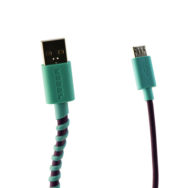 Modal(7Y5Z4819) 4Ft Twist USB Cable for Micro USB Devices Connector- Purple/Blue - Modal - Simple Cell Shop, Free shipping from Maryland!