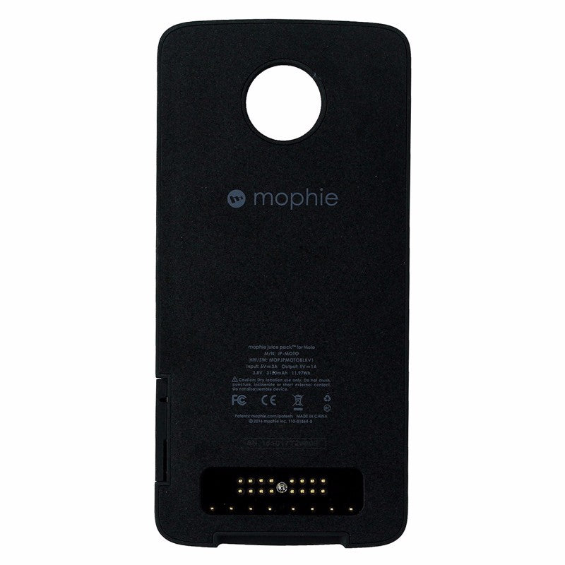 Mophie 3000mAh Juice Pack for Motorola Moto Z - Matte Black - Mophie - Simple Cell Shop, Free shipping from Maryland!