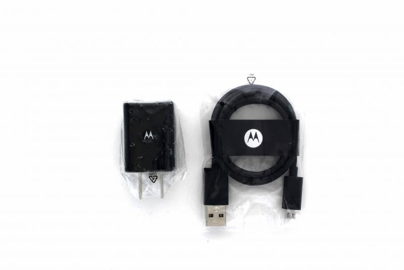 Motorola Wall Charger and Micro-USB Cable Combo - Black (SPN5797A & SKN6449A) - Motorola - Simple Cell Shop, Free shipping from Maryland!