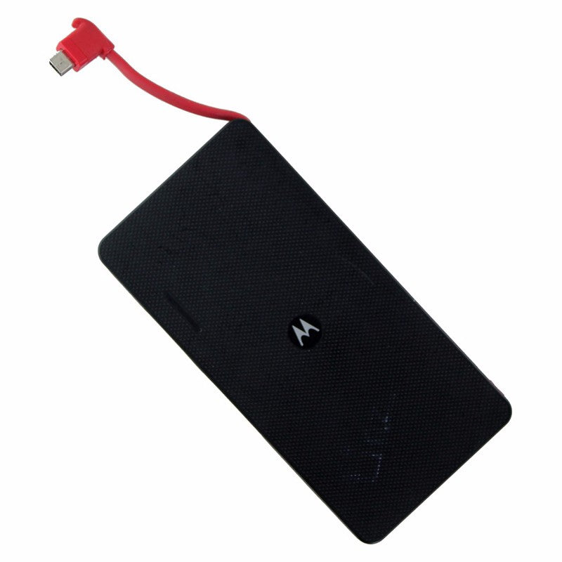 Motorola Power Pack Slim 4000mAh Power Bank with Built-in Micro-USB Cable Black - Motorola - Simple Cell Shop, Free shipping from Maryland!