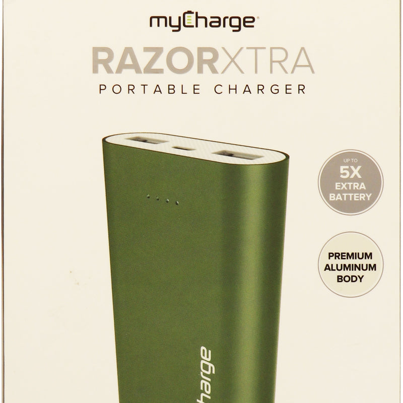myCharge RazorXtra Portable Charger 9000mAh 2.4 Output External Battery - Green - myCharge - Simple Cell Shop, Free shipping from Maryland!