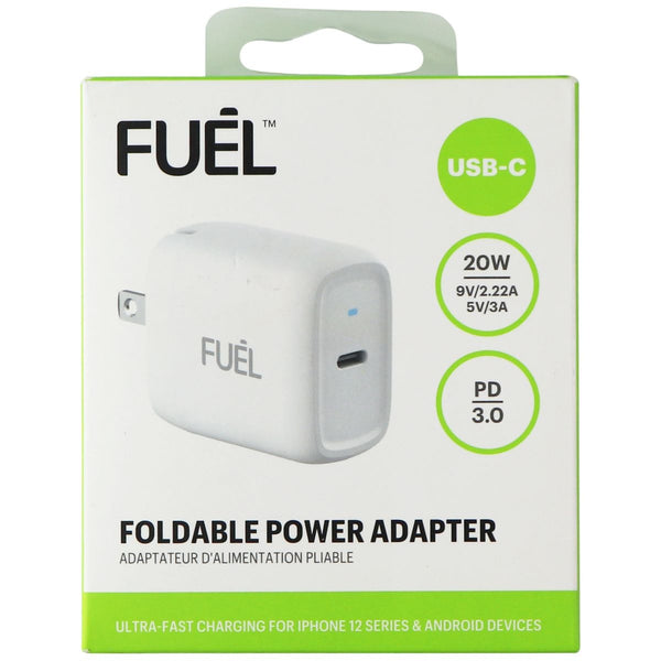 Fuel (20W) Foldable USB-C PD 3.0 Power Adapter - White - FUEL - Simple Cell Shop, Free shipping from Maryland!