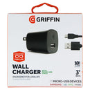 Griffin (10W/2.1A) USB Wall Charger/Adapter and 3-Ft Micro-USB Cable - Black - Griffin - Simple Cell Shop, Free shipping from Maryland!