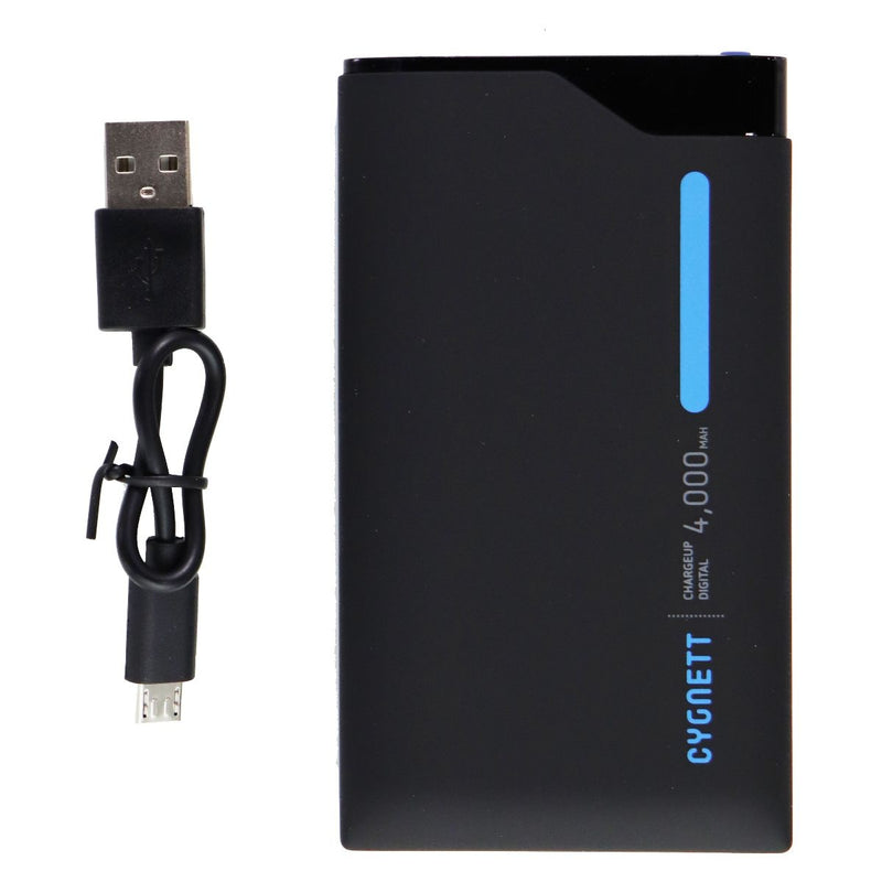 Cygnett External 4,000mAh Battery Pack Portable Charger - Black/Blue - Cygnett - Simple Cell Shop, Free shipping from Maryland!