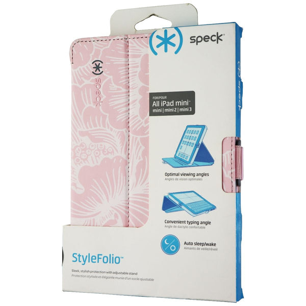 Speck StyleFolio Case for Apple iPad Mini 3/2/1 - Fresh Floral Pink/Nickel Gray - Speck - Simple Cell Shop, Free shipping from Maryland!