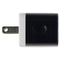 Universal (5V/2.1A) Dual USB Charger Travel Adapter - Black/White (PT-WC-13BLK)