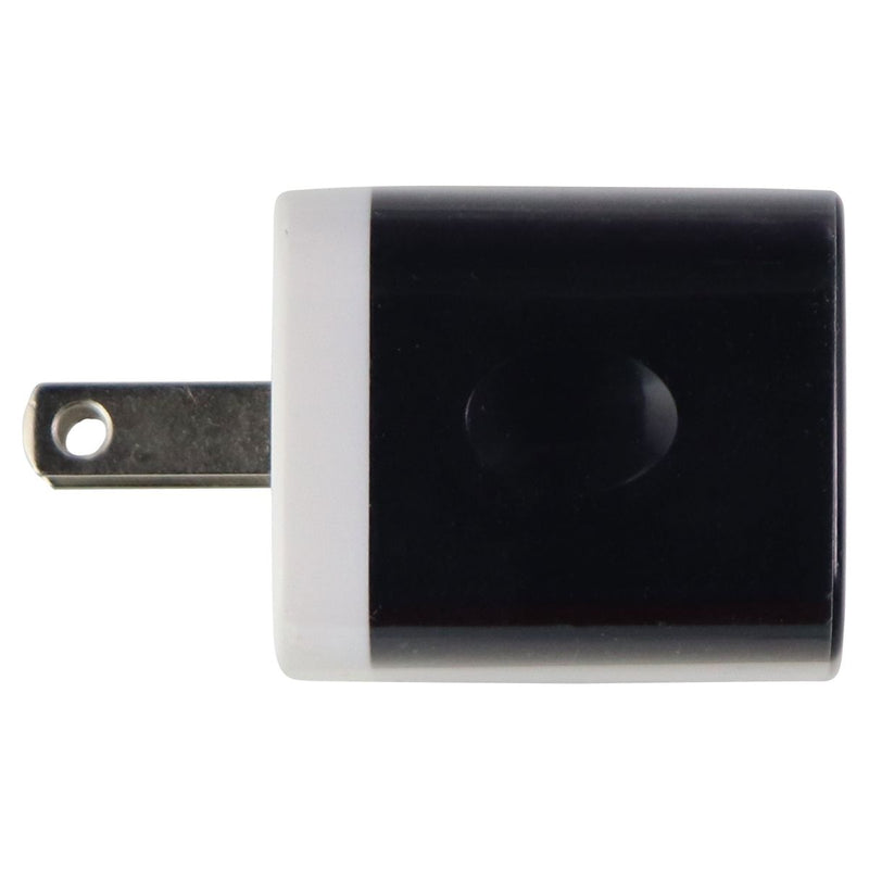 Universal (5V/2.1A) Dual USB Charger Travel Adapter - Black/White (PT-WC-13BLK)