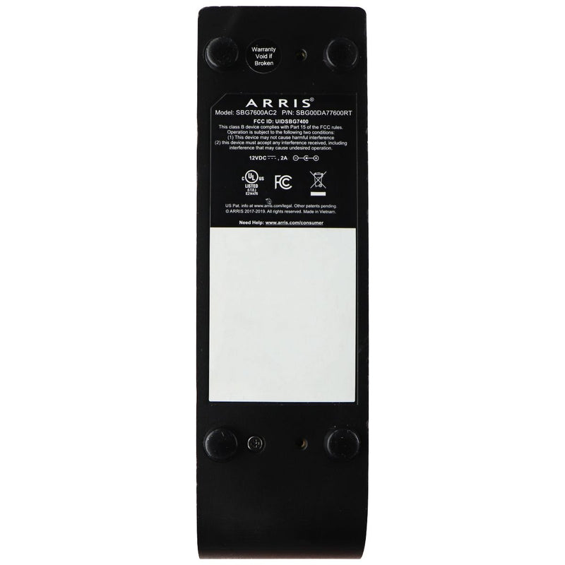 ARRIS SURFboard SBG7600AC2 DOCSIS 3.0 Cable Modem & AC2350 Wi-Fi Router - Arris - Simple Cell Shop, Free shipping from Maryland!