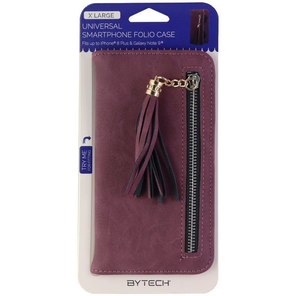 Bytech Universal Smartphone Folio Case (BY-PC-XL-200-AC) X-Large - Purple - ByTech - Simple Cell Shop, Free shipping from Maryland!