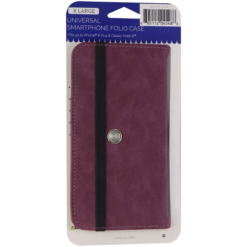 Bytech Universal Smartphone Folio Case (BY-PC-XL-200-AC) X-Large - Purple - ByTech - Simple Cell Shop, Free shipping from Maryland!