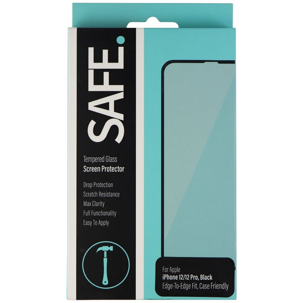 SAFE Tempered Glass Screen Protector for Apple iPhone 12 Pro & iPhone 12 - Black - SAFE - Simple Cell Shop, Free shipping from Maryland!