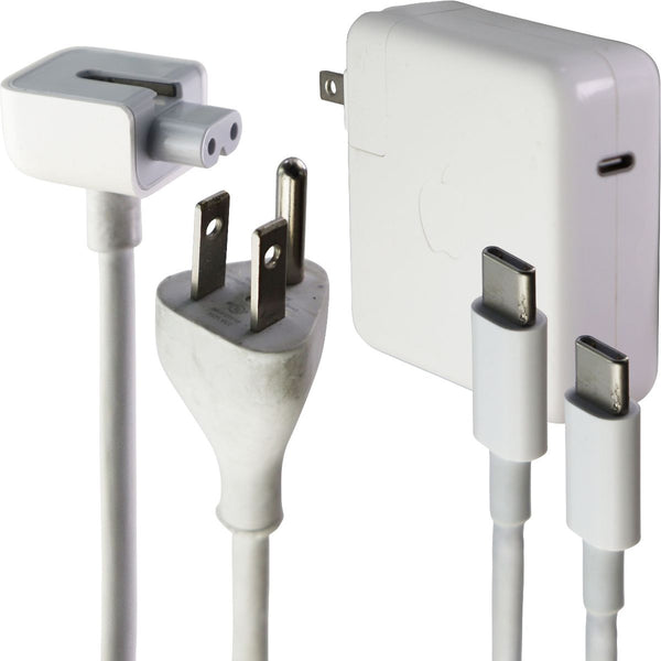 Apple 61W USB Power Adapter with 2m USB-C to USB-C Cable & Power Cord - White - Apple - Simple Cell Shop, Free shipping from Maryland!