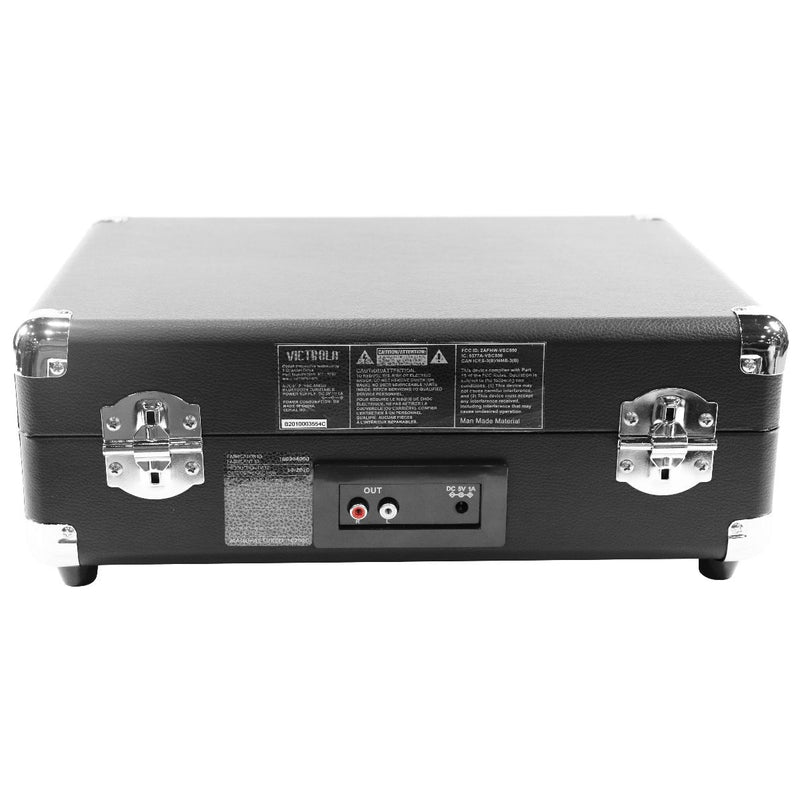 Victrola 3-Speed Suitcase Record Player with Bluetooth Streaming - Black - Victrola - Simple Cell Shop, Free shipping from Maryland!