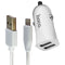 HoCo. Z12 Elite Dual USB Car Charger with 8-Pin Cable for iPhone/iPad - White - Hoco. - Simple Cell Shop, Free shipping from Maryland!