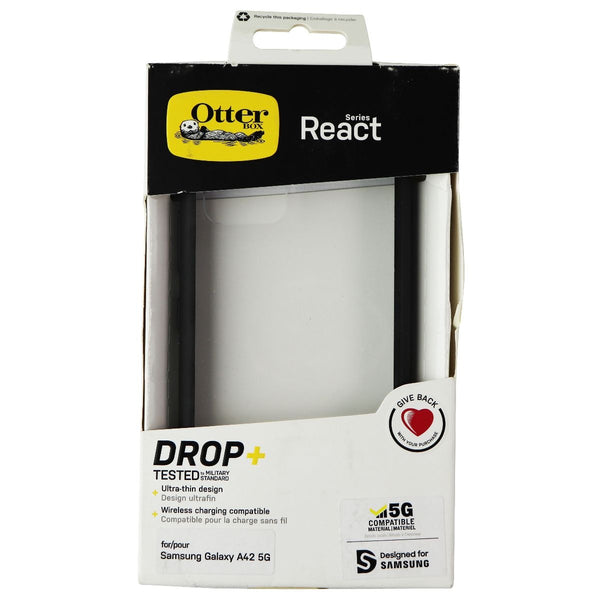 Otterbox React Series Case for Samsung Galaxy A42 5G - Black/Transparent - OtterBox - Simple Cell Shop, Free shipping from Maryland!