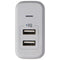 Anker PowerPort 2 (24-Watt) Dual USB Wall Charger - White/Gray (A2141) - Anker - Simple Cell Shop, Free shipping from Maryland!