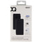 Xqisit Flap Cover Case for Samsung Galaxy A8 (2018) Smartphone - Clear & Black - Xqisit - Simple Cell Shop, Free shipping from Maryland!