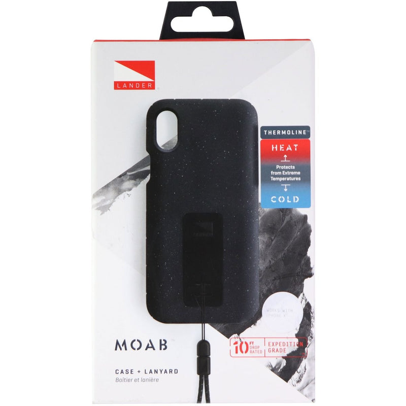 Lande Moab Case and Lanyard Cover for Apple iPhone Xs / iPhone X - Black - Lander - Simple Cell Shop, Free shipping from Maryland!