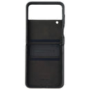Samsung Flap Leather Cover for Samsung Galaxy Z Flip4 - Black - Samsung - Simple Cell Shop, Free shipping from Maryland!