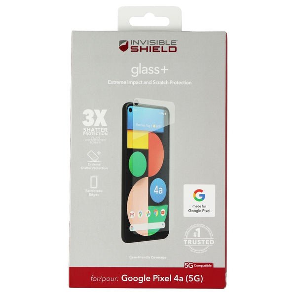 ZAGG InvisibleShield (Glass+) Protector for Google Pixel 4a (5G) - Clear - Zagg - Simple Cell Shop, Free shipping from Maryland!