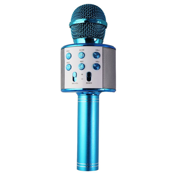 WS-858 Wireless Hand-Held Karaoke Microphone - Blue Chrome - Unbranded - Simple Cell Shop, Free shipping from Maryland!