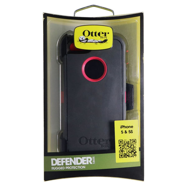 OtterBox Defender Case and Holster for Apple iPhone 5s/5 - Dark Gray/Pink - OtterBox - Simple Cell Shop, Free shipping from Maryland!