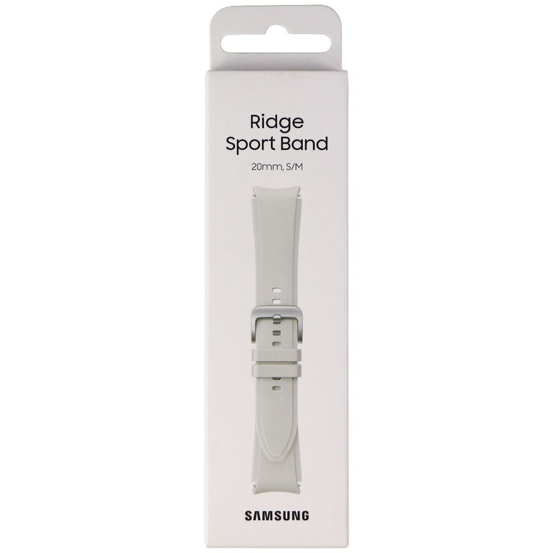Samsung Ridge Sport Band for Galaxy Watch4 & Classic (20mm) Small/Medium - White - Samsung - Simple Cell Shop, Free shipping from Maryland!