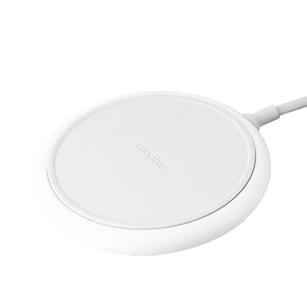 Mophie Charge Stream Pad+ 10W Wireless Charge Pad for Qi enabled Devices - White - Mophie - Simple Cell Shop, Free shipping from Maryland!