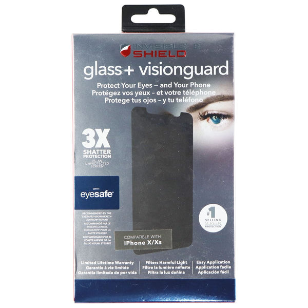ZAGG (Glass+ VisionGuard) with EyeSafe for Apple iPhone Xs/X - Zagg - Simple Cell Shop, Free shipping from Maryland!