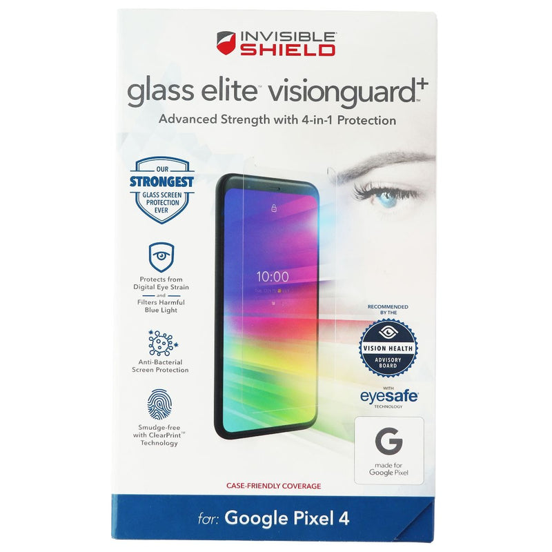 ZAGG InvisibleShield (Glass Elite VisionGuard+) for Pixel 4 - Case Friendly - Zagg - Simple Cell Shop, Free shipping from Maryland!