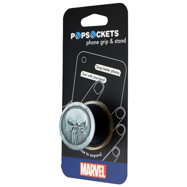PopSockets Grip & Stand for Phones and Tablets - Marvel - Punisher MonoChrome - PopSockets - Simple Cell Shop, Free shipping from Maryland!
