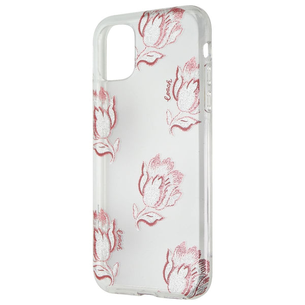 Coach New York Protective Case for Apple iPhone 11 - Clear/Rose Gold Flowers - Coach - Simple Cell Shop, Free shipping from Maryland!