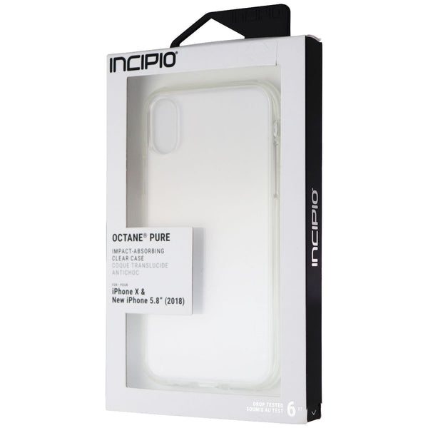 Incipio Octane Pure Series Hybrid Hard Case for Apple iPhone Xs/X - Clear - Incipio - Simple Cell Shop, Free shipping from Maryland!