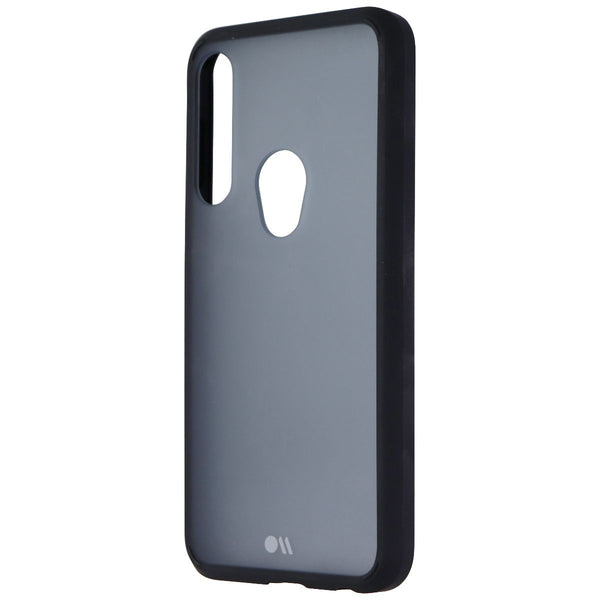 Case-Mate Tough Case + Glass Protector for Moto G Power - Dark Blue Tinted/Black