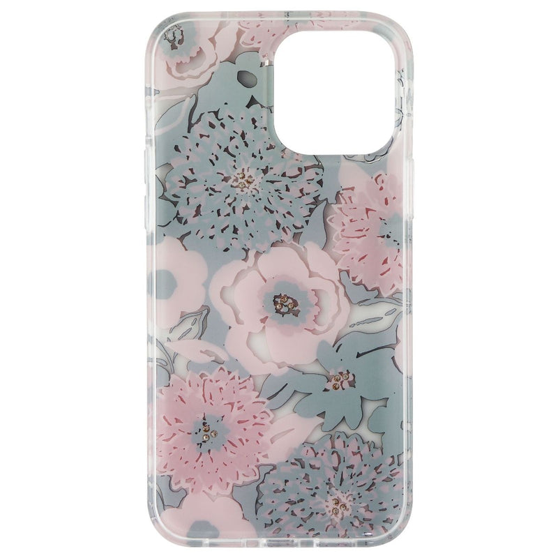 Kate Spade Flexible Case for iPhone 13 Pro Max - Jeweled Dahlia Floral Pink - Kate Spade - Simple Cell Shop, Free shipping from Maryland!