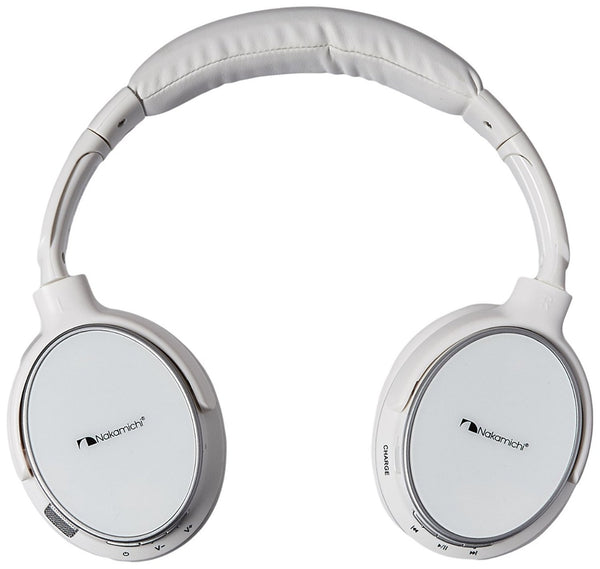 Nakamichi Wireless Bluetooth Headphones Over Ear Headband - White - Nakamichi - Simple Cell Shop, Free shipping from Maryland!